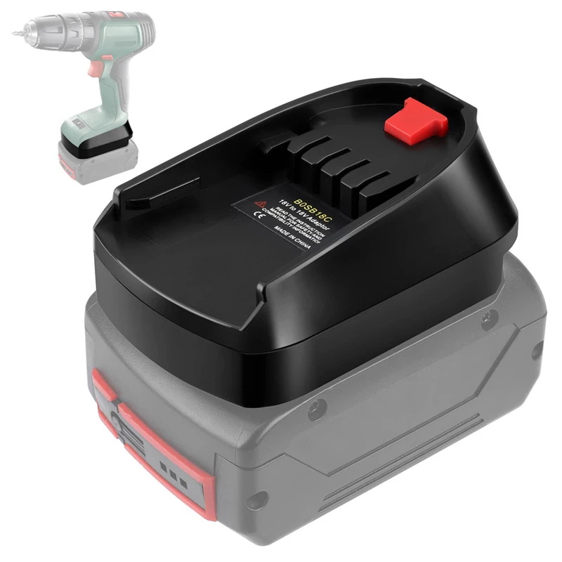 Power Tools Green - Battery Adapter For Bosch 18V Li-ion