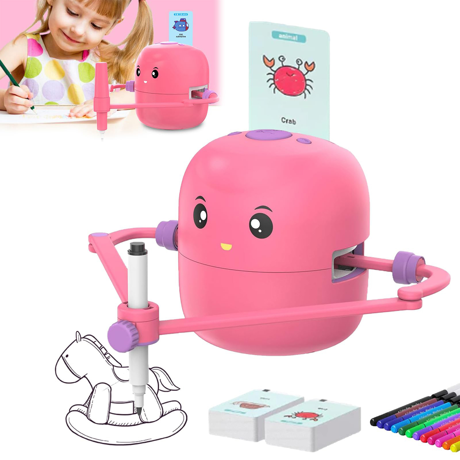 Power Tools Drawing - Smart Drawing Robot AI-Powered Early Educational