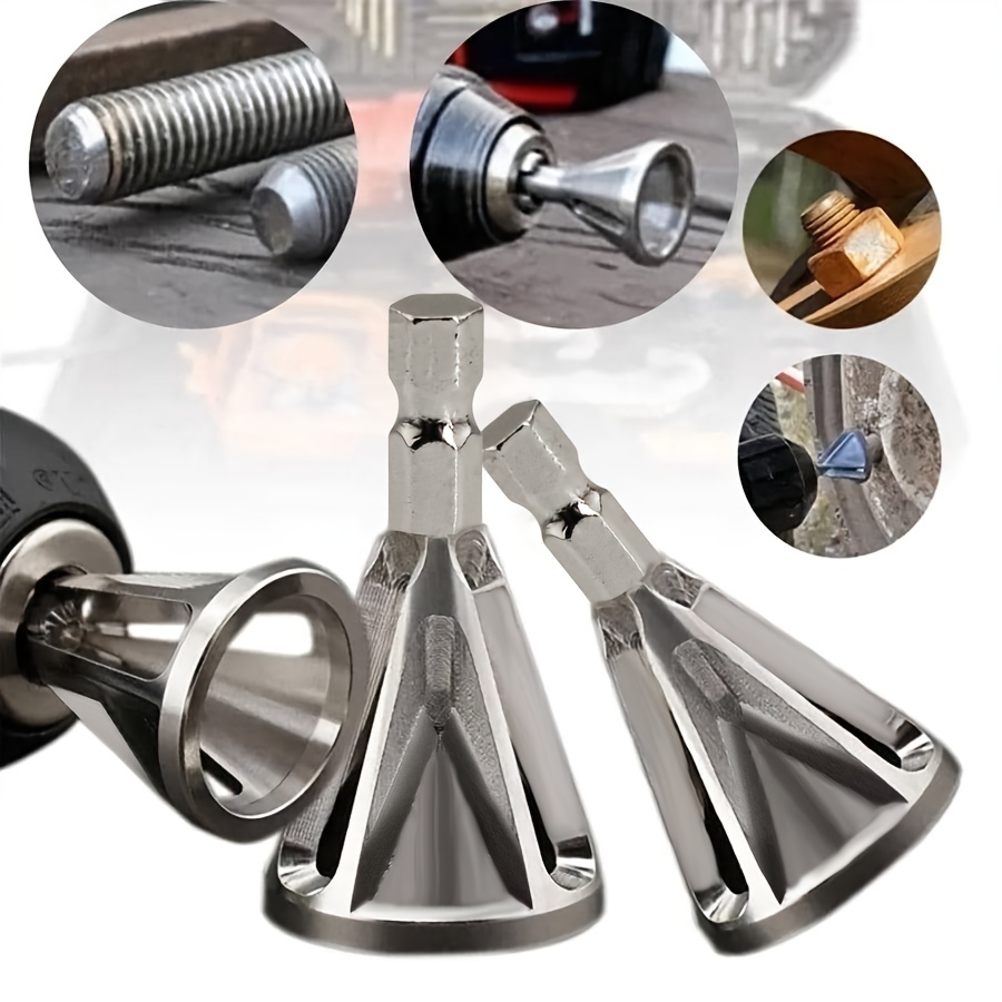 Power Tools Usa - Multifunctional Metal Chamfer Tool Burr Removal
