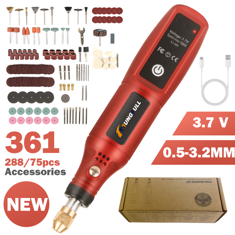 Power Tools Usa - USB Rechargeable Cordless Engraving Pen Wireless