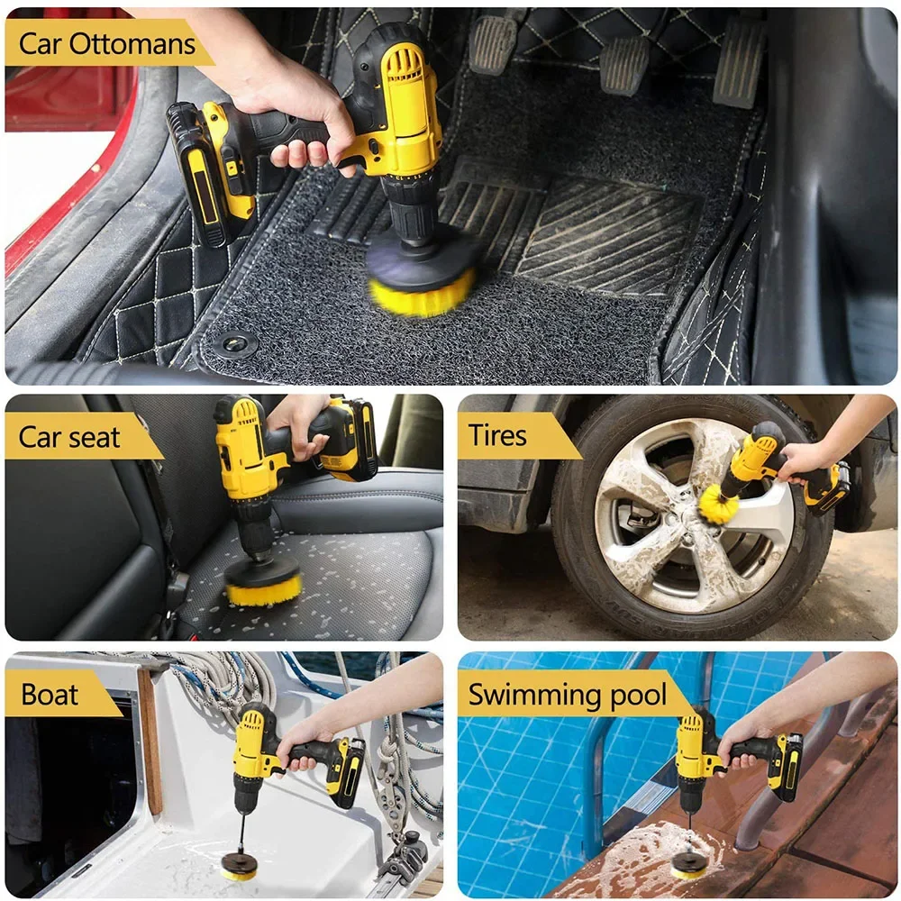 Drill Brush Attachment Set Pow – Power Tools Windows recenzja i cena