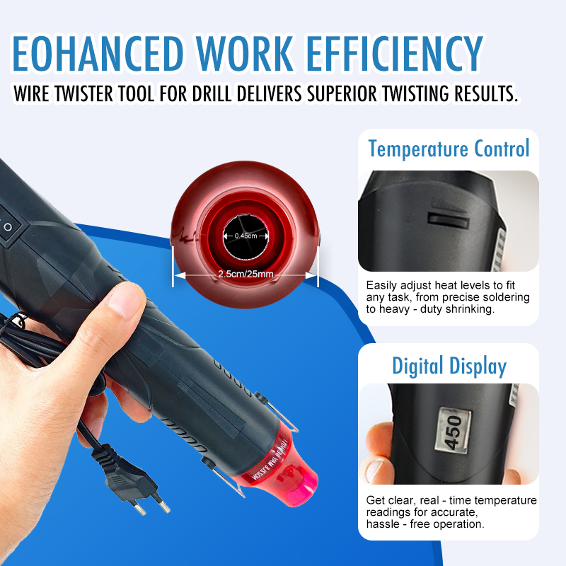 220V Hot Air Gun Soldering Tem – Heat Gun Variable recenzja i cena
