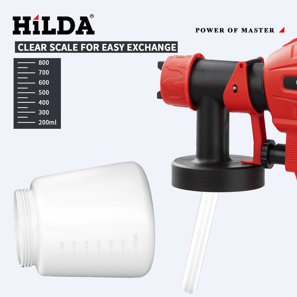 HILDA 800ML Electric Spray Gun – Power Tools Pink recenzja i cena