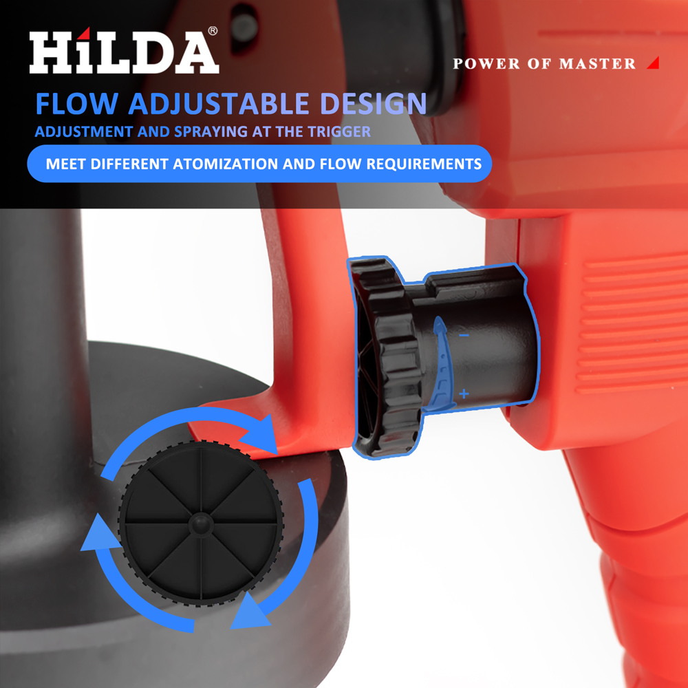 HILDA 800ML Electric Spray Gun – Power Tools Pink recenzja i cena