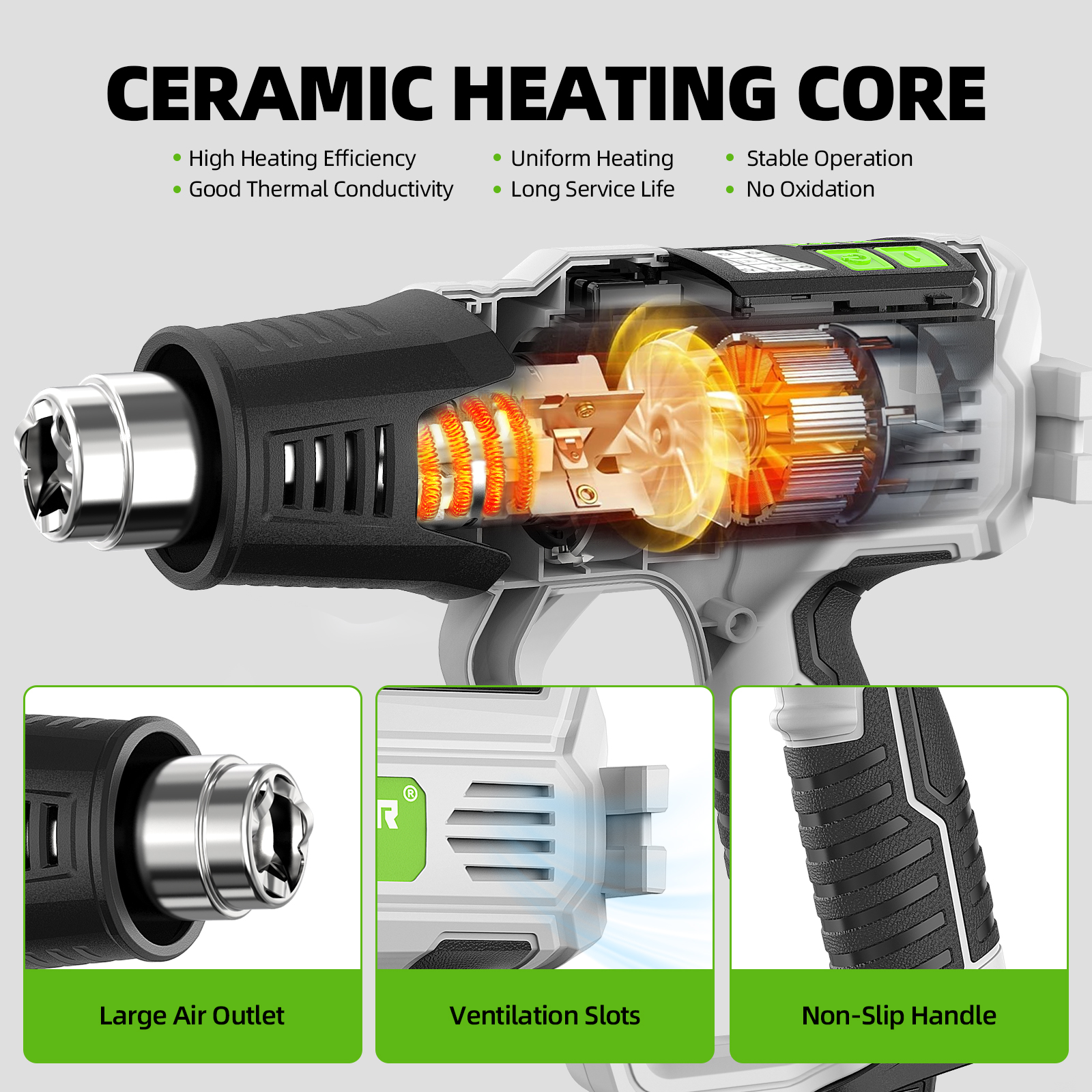 Hot Air Gun with LCD 12 Variab – Heat Gun Variable recenzja i cena