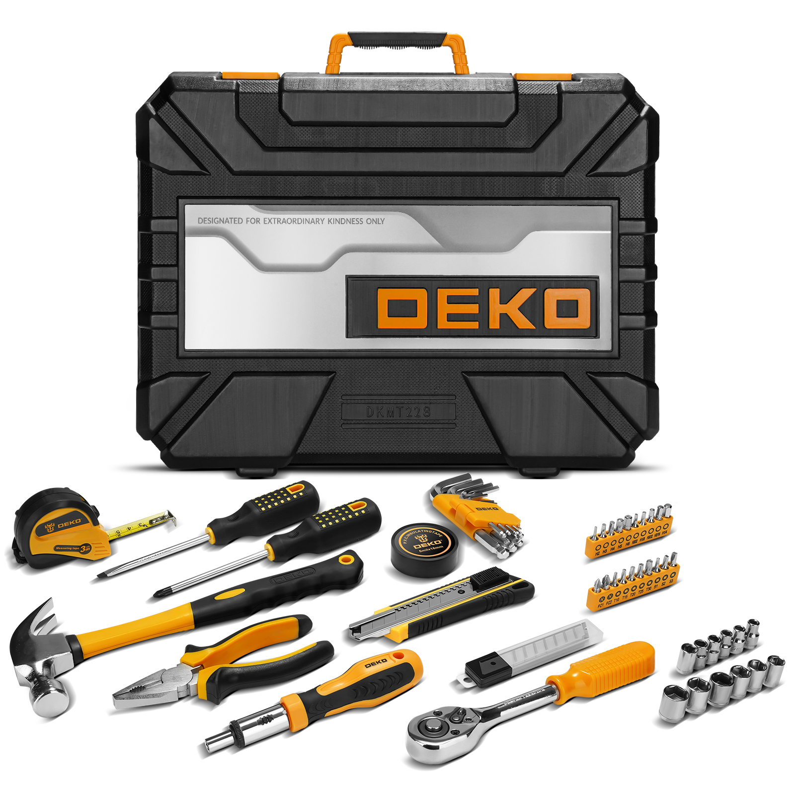 DEKO 228Pcs Socket Wrench Auto – Power Tools Catalogue recenzja i cena