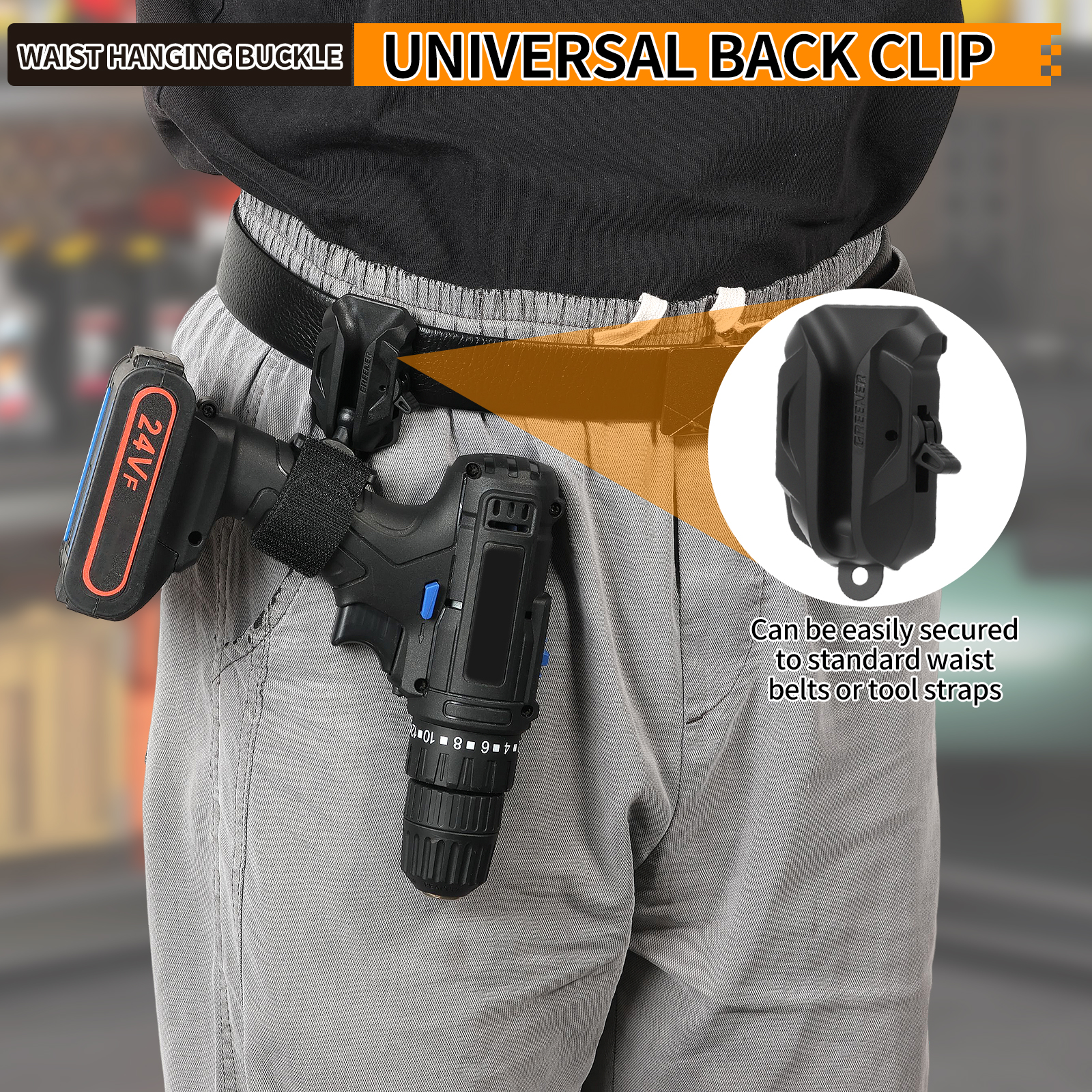 Belt Holster Clip Power Tool S – Power Tools Drawing recenzja i cena