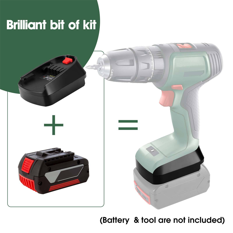 Battery Adapter For Bosch 18V  – Power Tools Green recenzja i cena