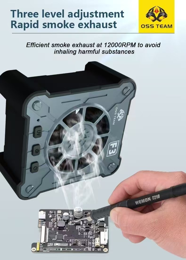 OSS mini powerful exhaust fan  – Power Tools Green recenzja i cena