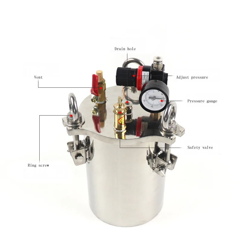 8L 304 stainless steel carbon  – Power Tools Distributor recenzja i cena