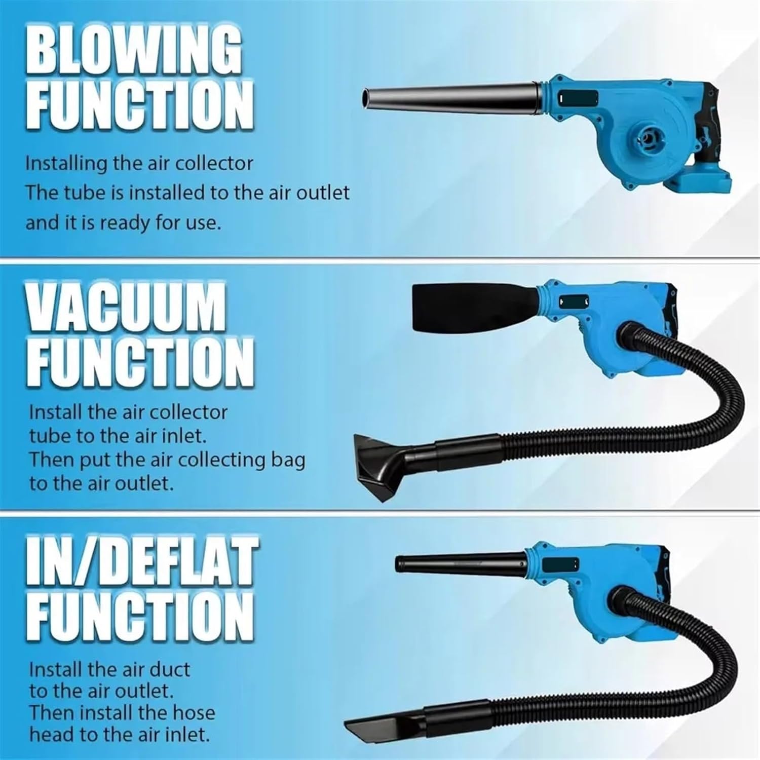 For Makita 18V Li-Ion Battery  – Power Tools Vacuum recenzja i cena