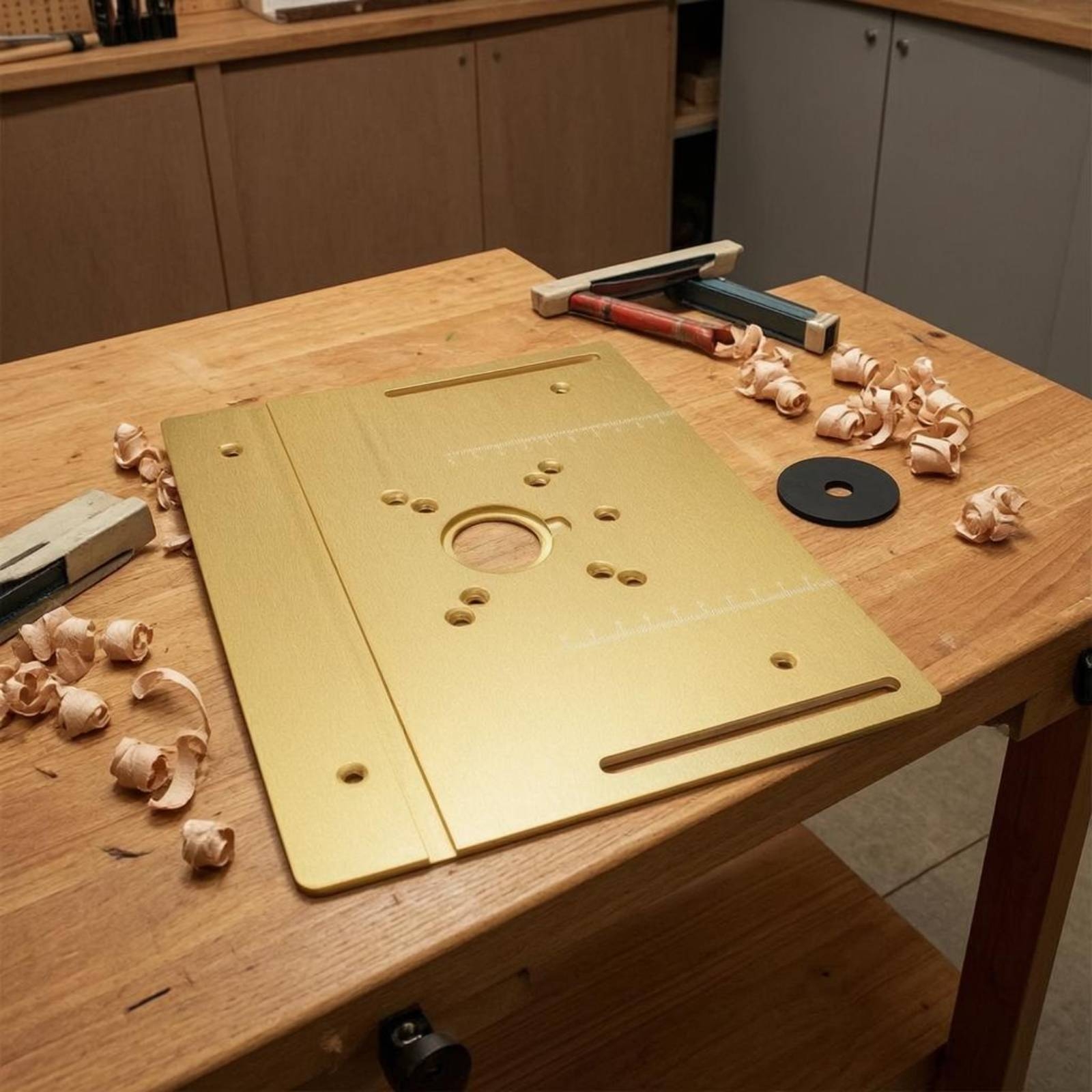 Router Plate with Insert Rings – Power Tools Router recenzja i cena