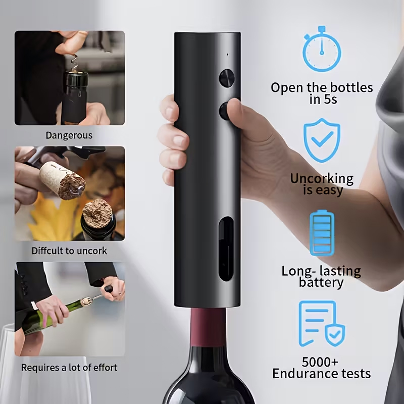Electric Wine Bottle Opener Se – Power Tools Kit Set recenzja i cena