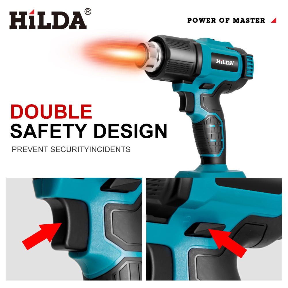 HILDA Handheld Hot Air Gun Adj – Heat Gun Variable recenzja i cena