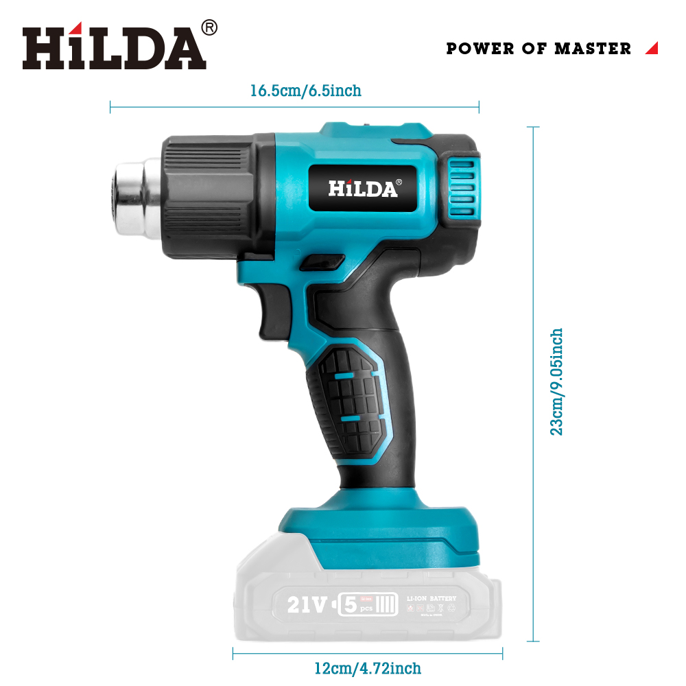 HILDA Handheld Hot Air Gun Adj – Heat Gun Variable recenzja i cena