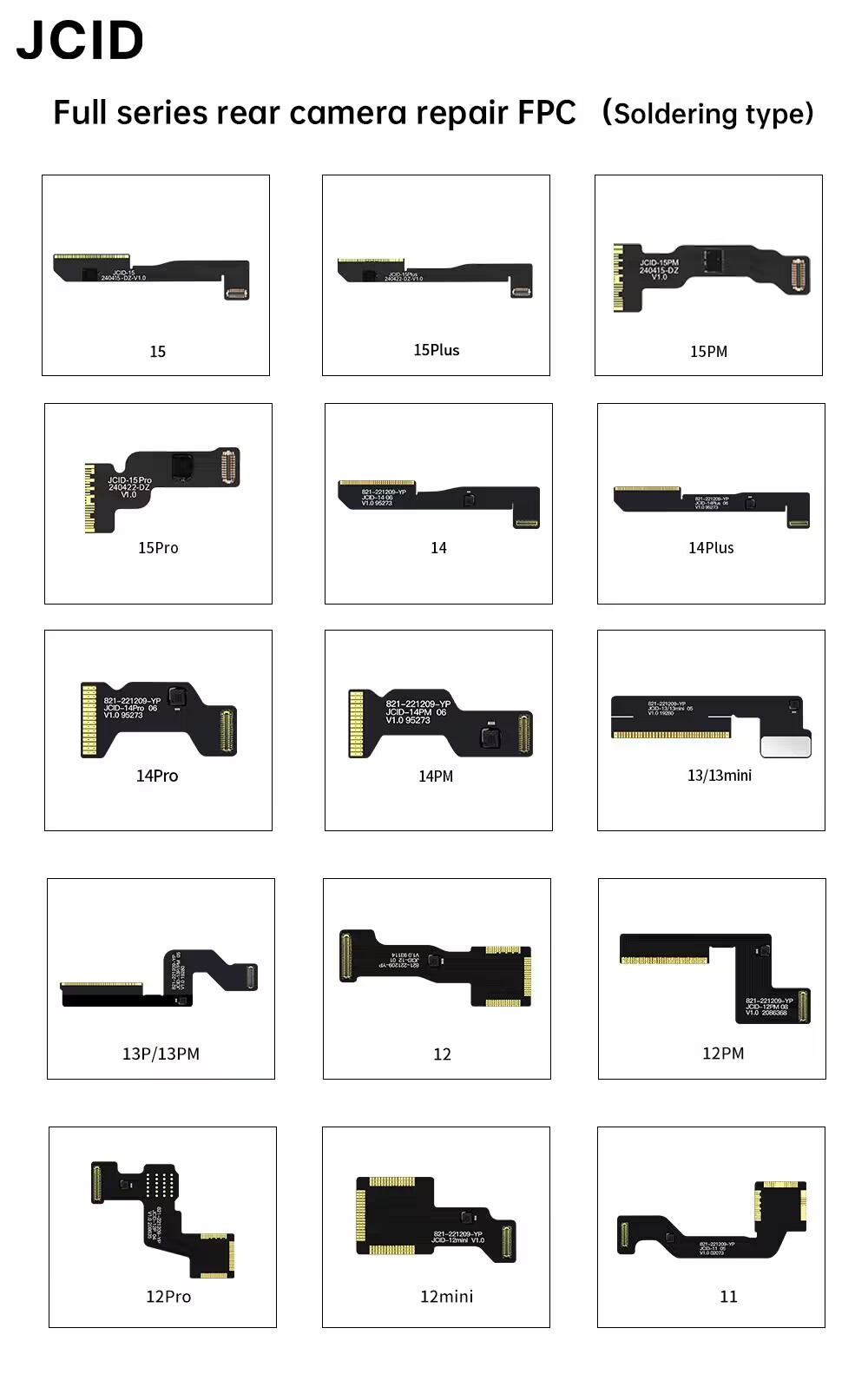 JCID Rear Camera Repair FPC Fl – Power Tools Green recenzja i cena