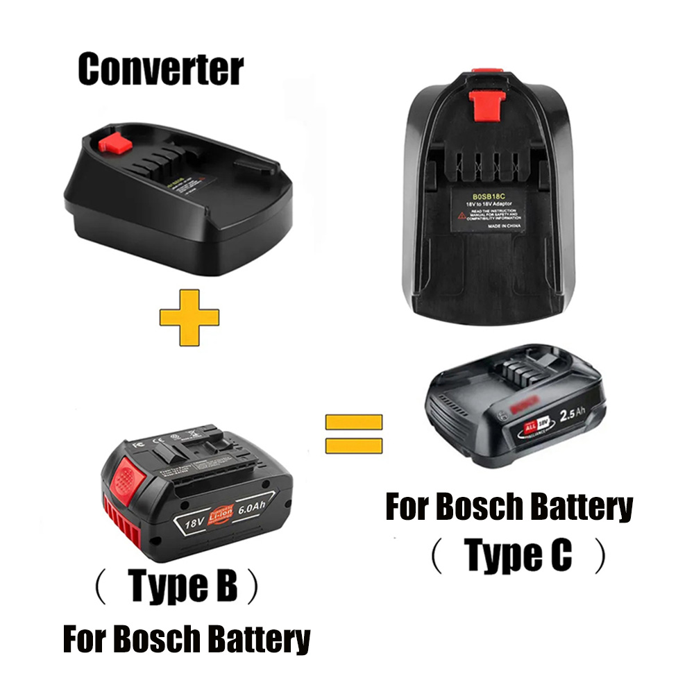 Battery Adapter Use For Bosch  – Power Tools Green recenzja i cena