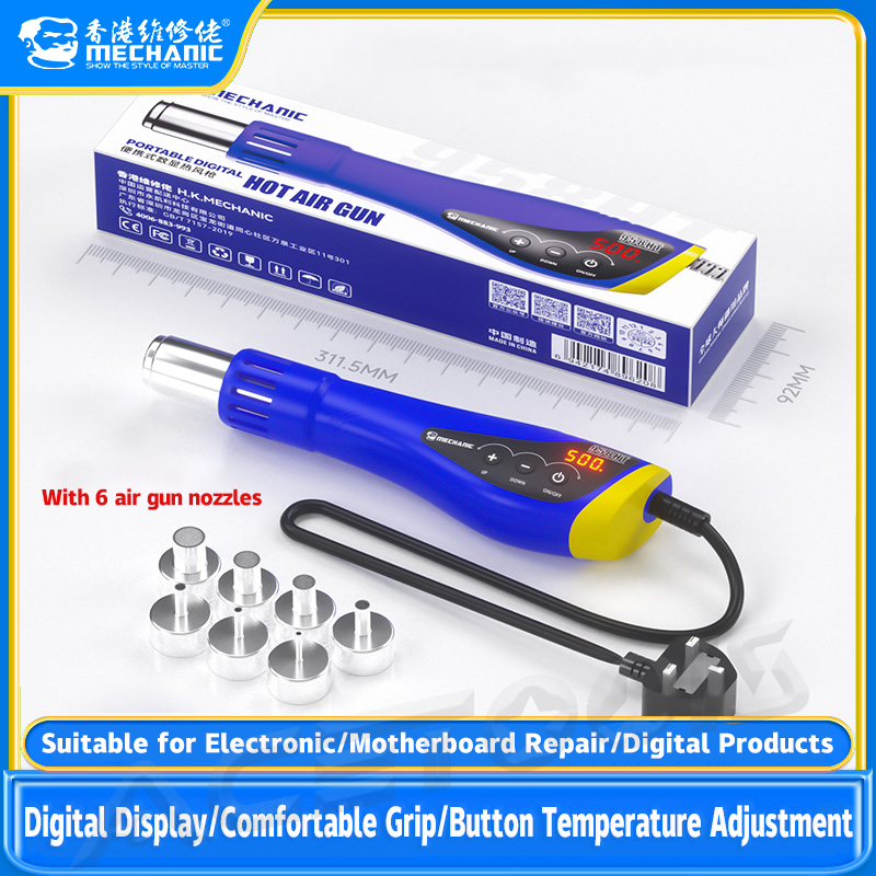 MECHANIC 958HT Digital Hot Air – Heat Gun Variable recenzja i cena