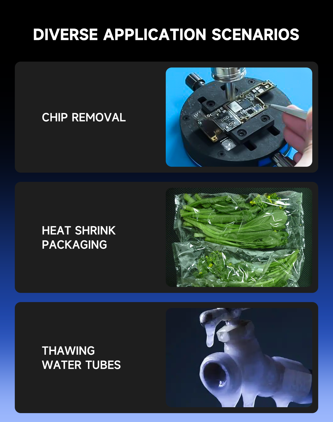 MECHANIC 958HT Digital Hot Air – Heat Gun Variable recenzja i cena
