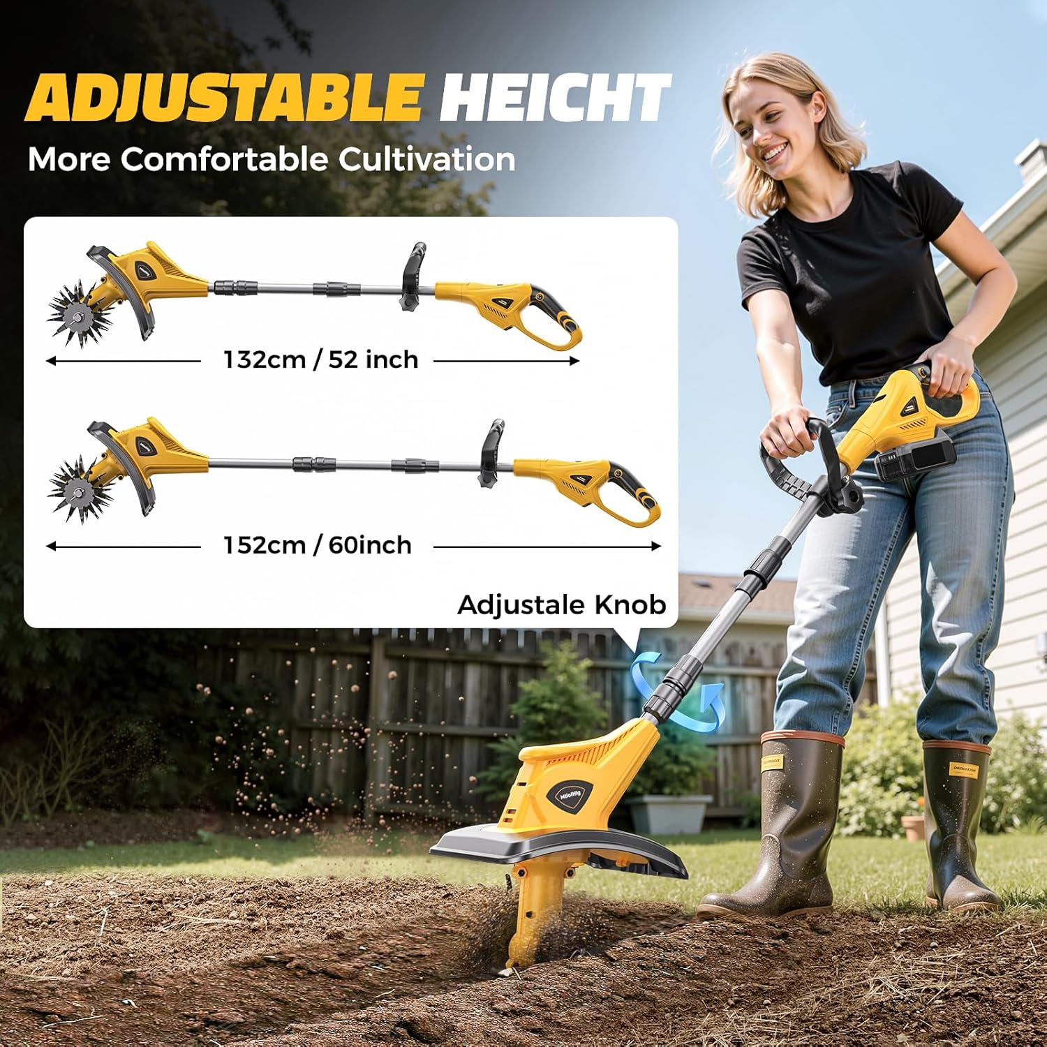 Cordless Tiller Cultivator Com – Power Tools Usa recenzja i cena