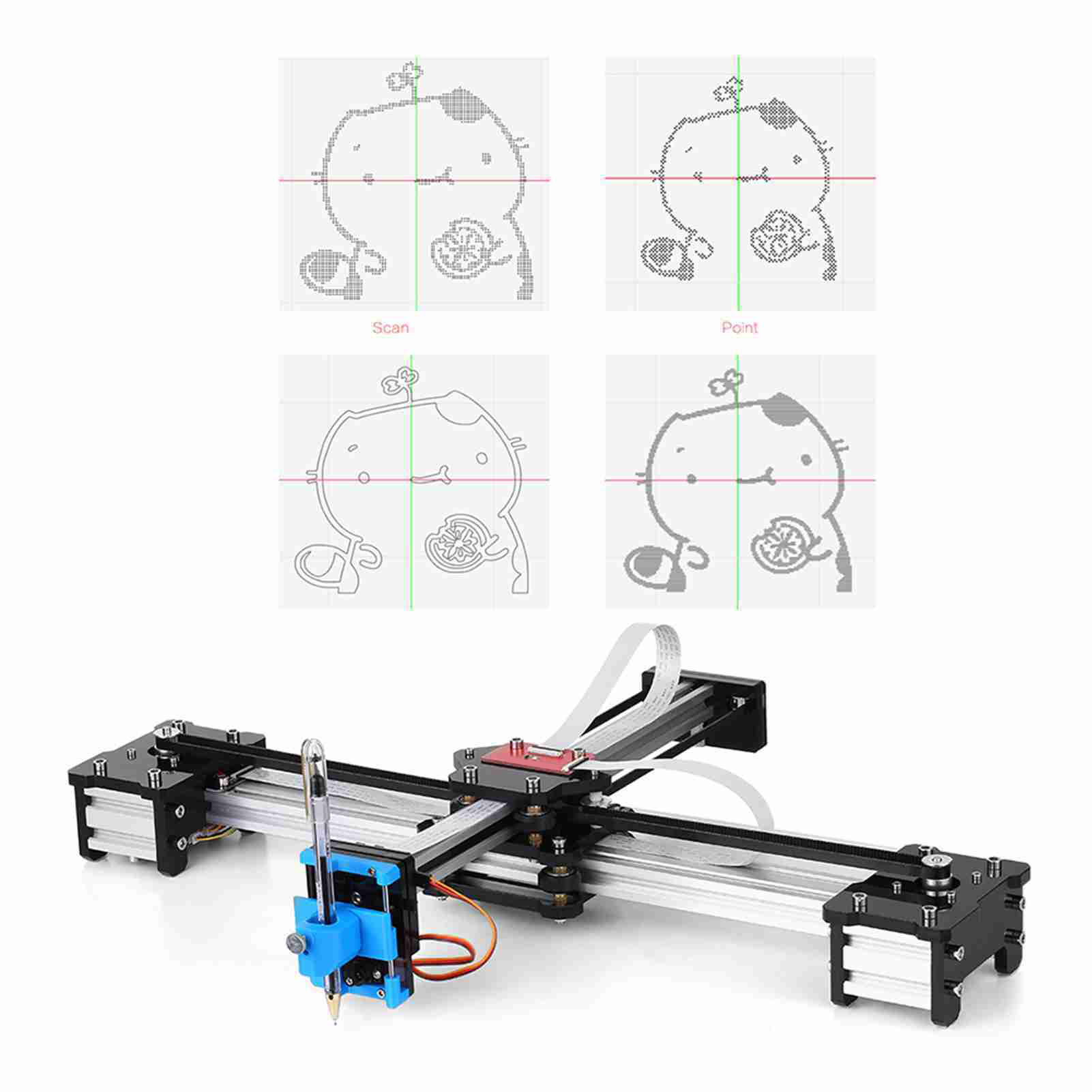 VG-X4 Desktop Assembled Plotte – Power Tools Drawing recenzja i cena