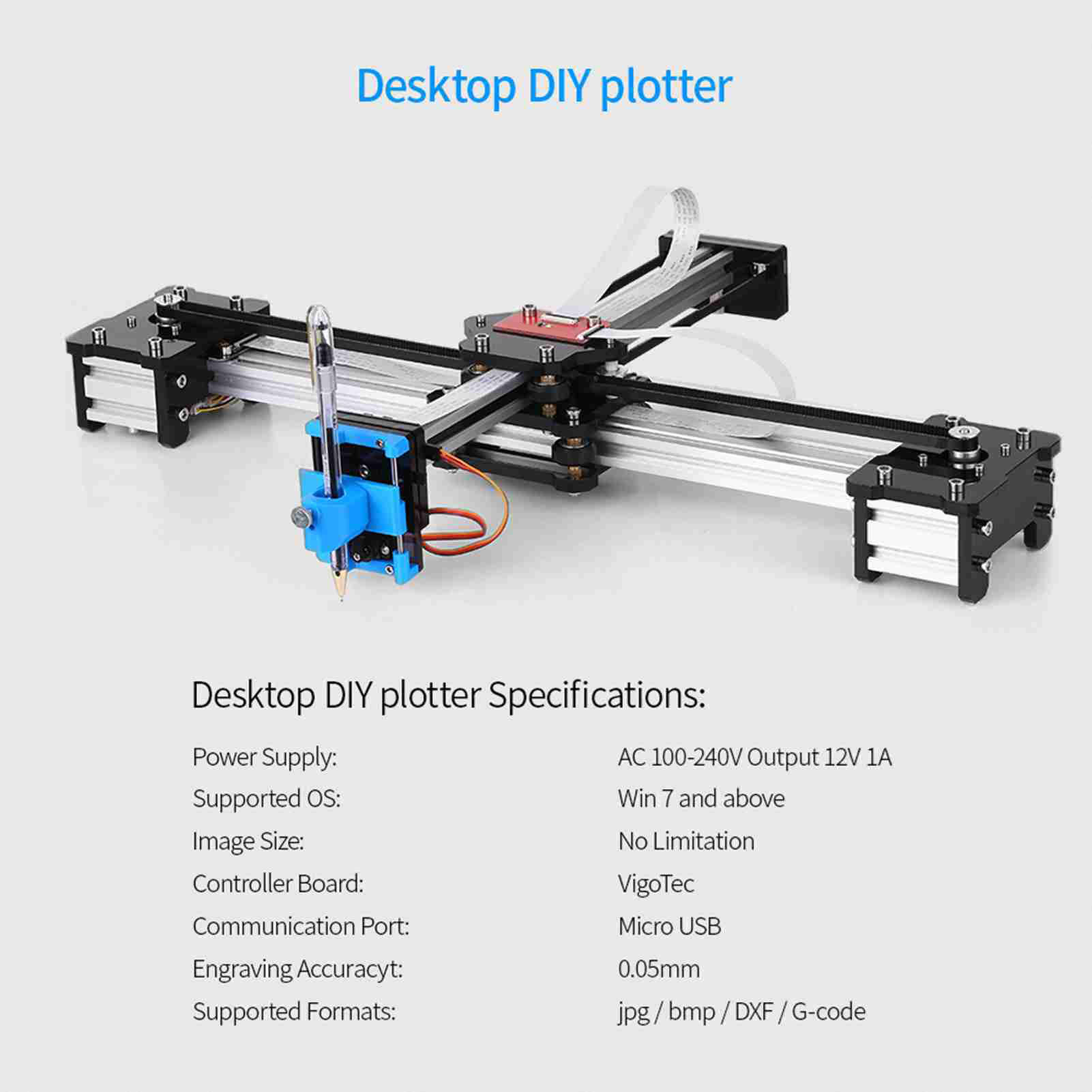 VG-X4 Desktop Assembled Plotte – Power Tools Drawing recenzja i cena
