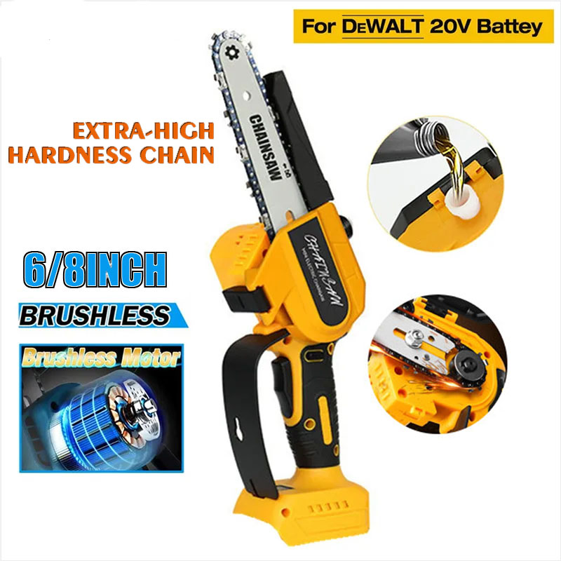 6/8 Inch Brushless Chainsaw fo – Power Tools Pink recenzja i cena