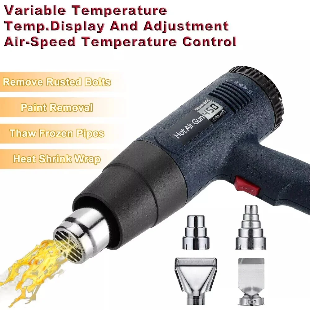 2000W Electric Heat Gun With L – Heat Gun Variable recenzja i cena