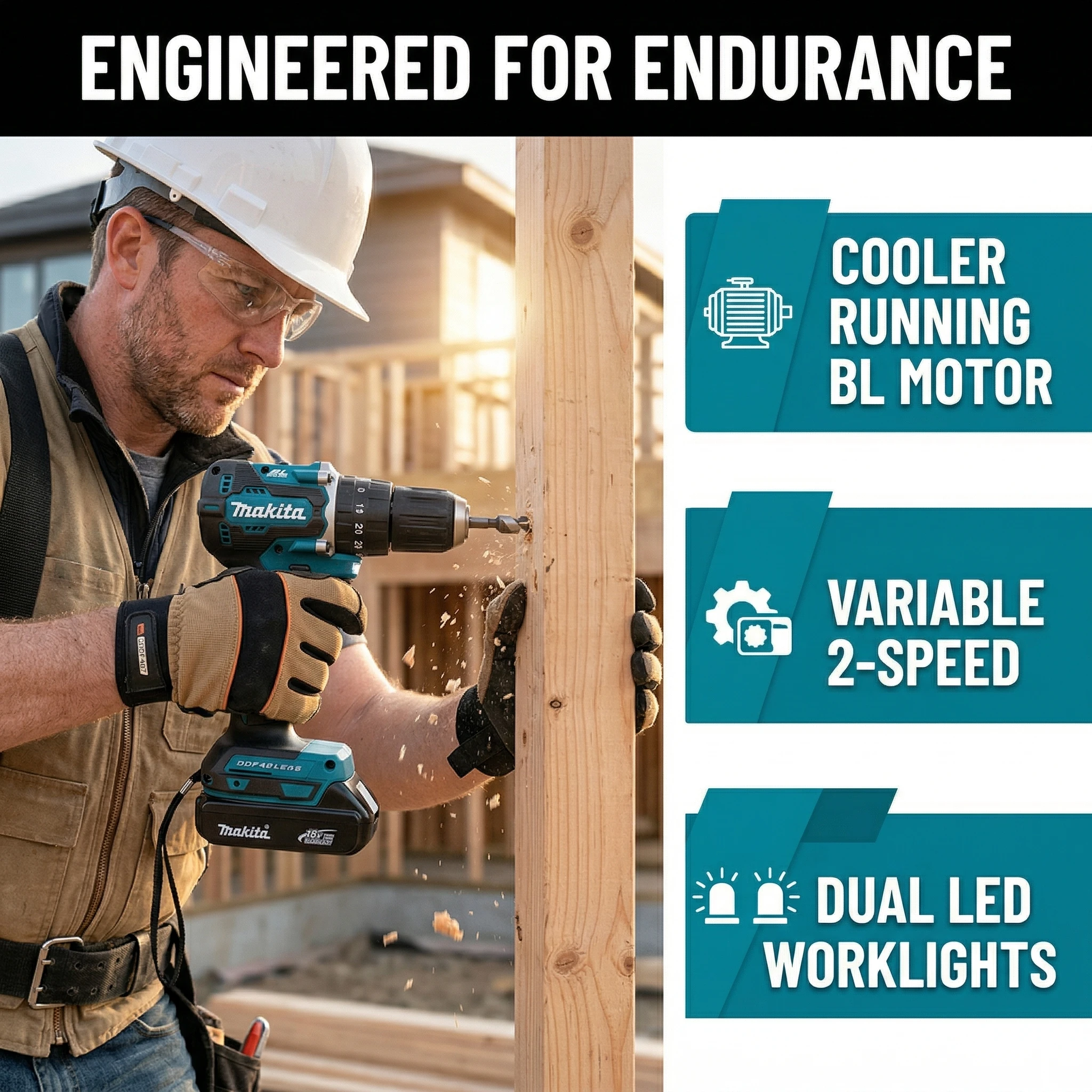 Makita DDF487 Cordless Driver  – Power Tools Router recenzja i cena
