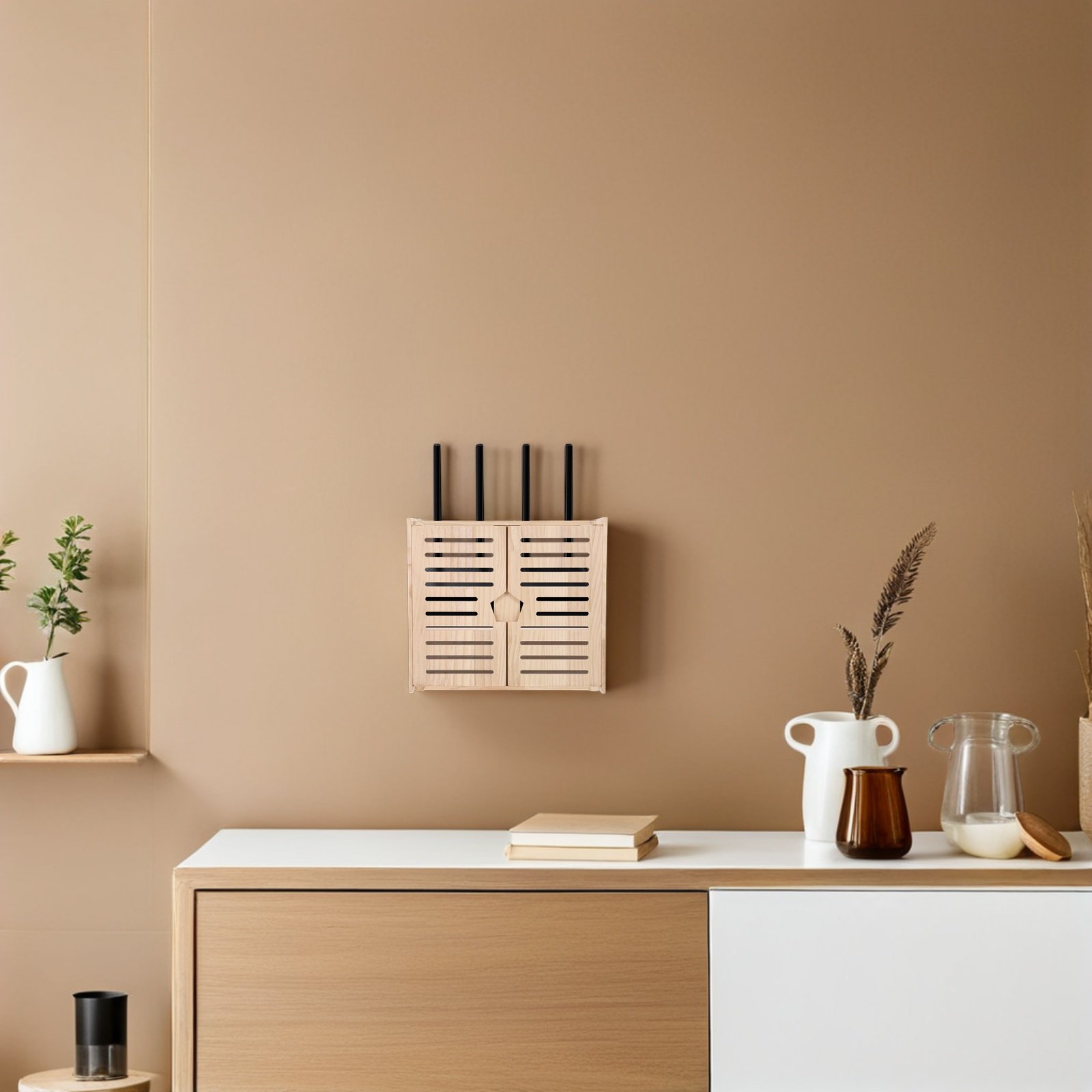 Wooden WiFi Router Storage Box – Power Tools Router recenzja i cena