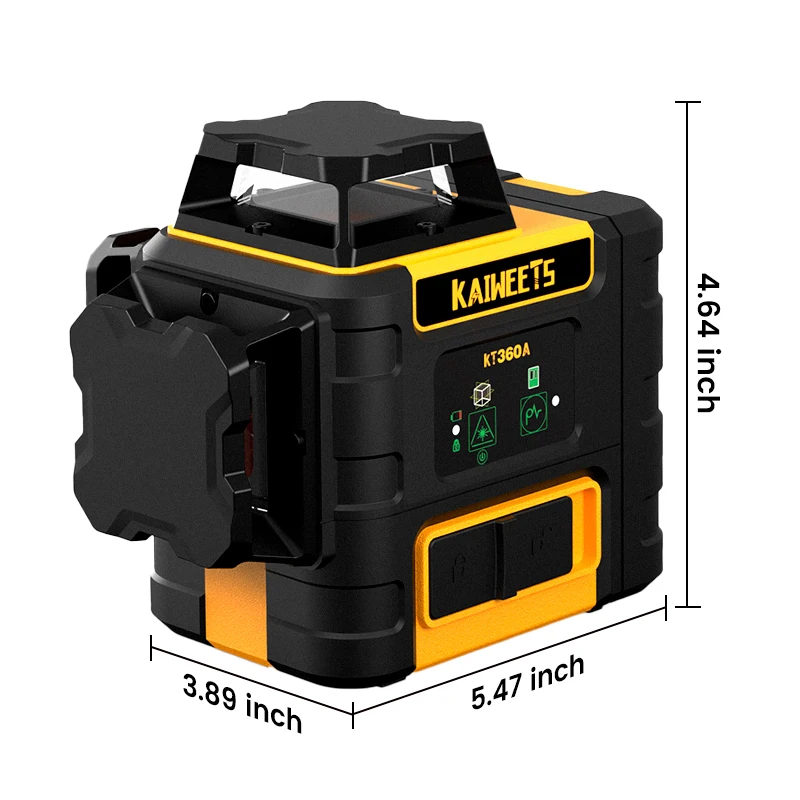 KAIWEETS KT360A 3D Cross Line  – Power Tools Green recenzja i cena