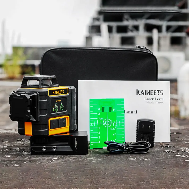 KAIWEETS KT360A 3D Cross Line  – Power Tools Green recenzja i cena