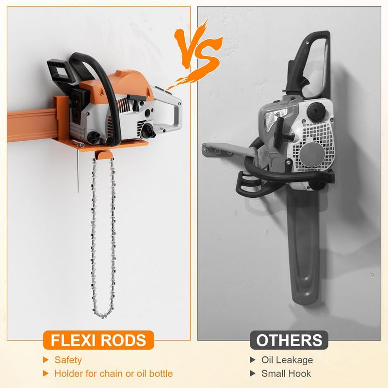 Chainsaw Wall Mount Hanger Hea – Power Tools Display Rack recenzja i cena