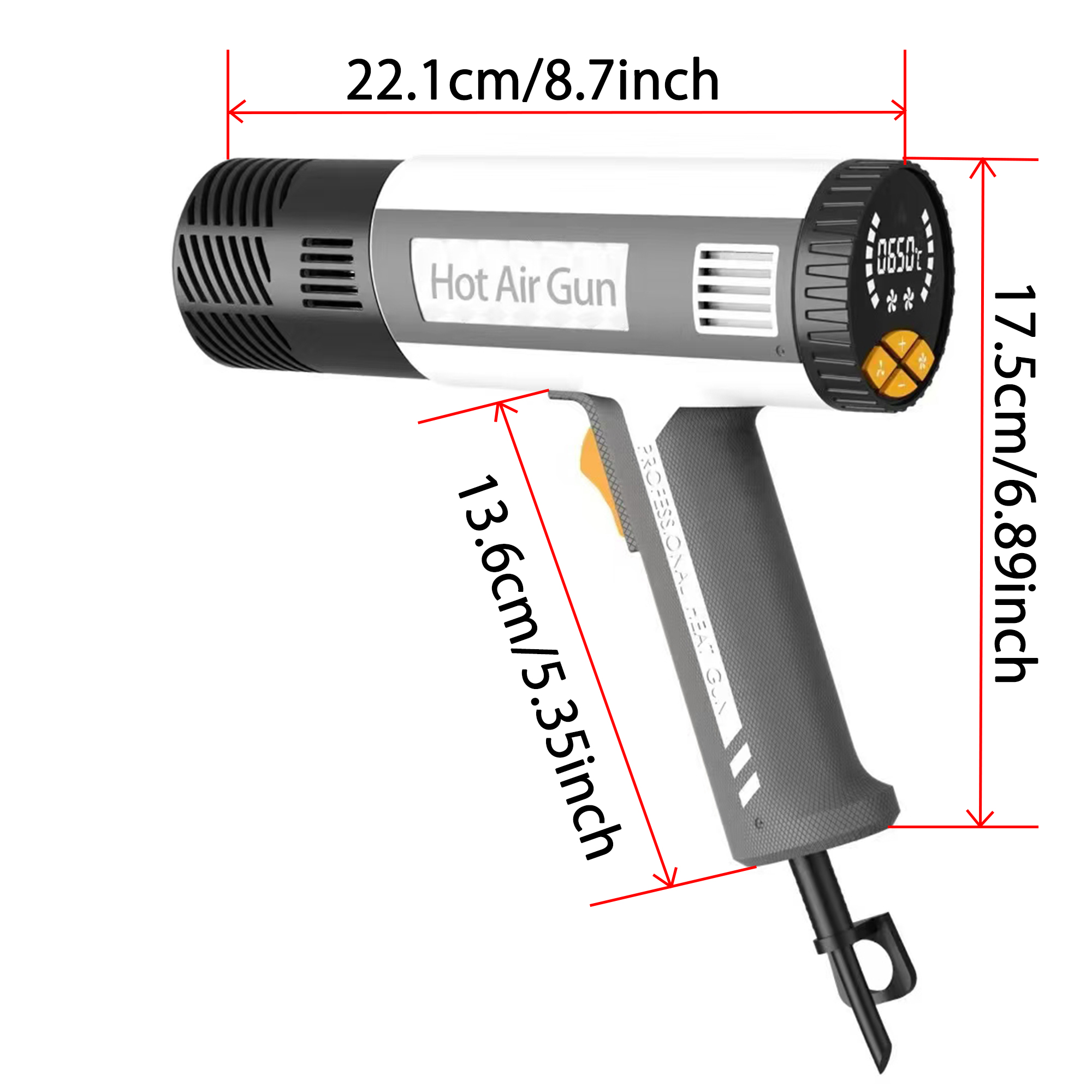 Heat Gun 60℃- 650℃ Fast Heatin – Heat Gun Variable recenzja i cena