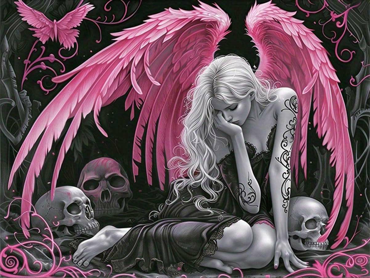 Gothic Pink Winged Fallen Ange – Power Tools Pink recenzja i cena