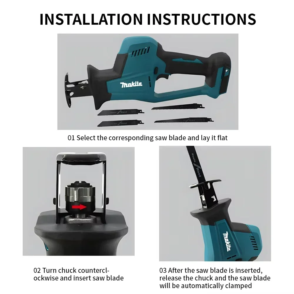 Makita DJR189 18V Cordless Ele – Power Tools Usa recenzja i cena
