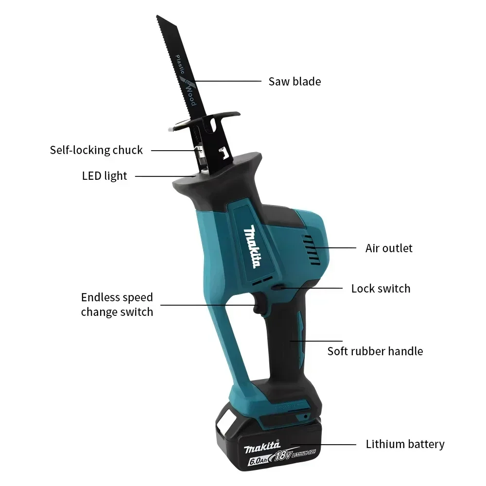 Makita DJR189 18V Cordless Ele – Power Tools Usa recenzja i cena