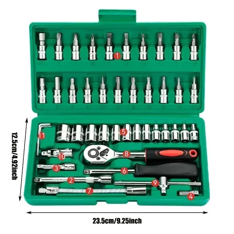 New 46-piece Socket Wrench Too – Power Tools Catalogue recenzja i cena