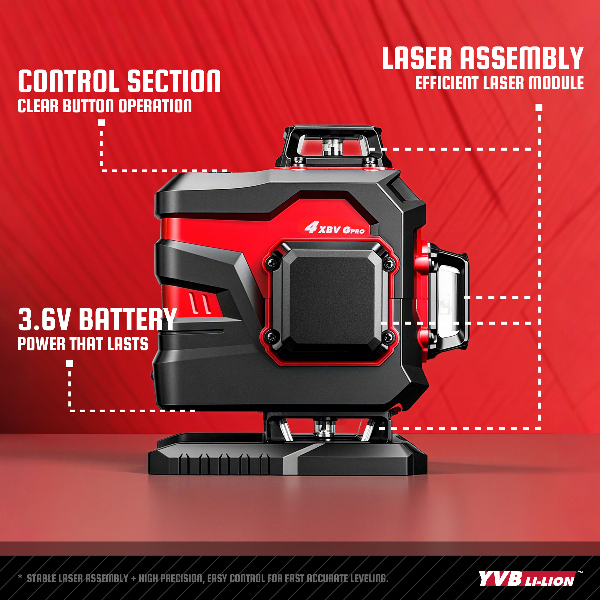 16 Lines Green Beam Laser Leve – Power Tools Green recenzja i cena