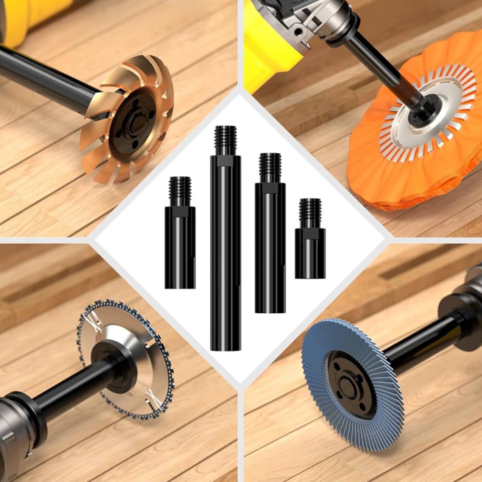Angle Grinder Flange Nut Wrenc – Power Tools Kit Set recenzja i cena