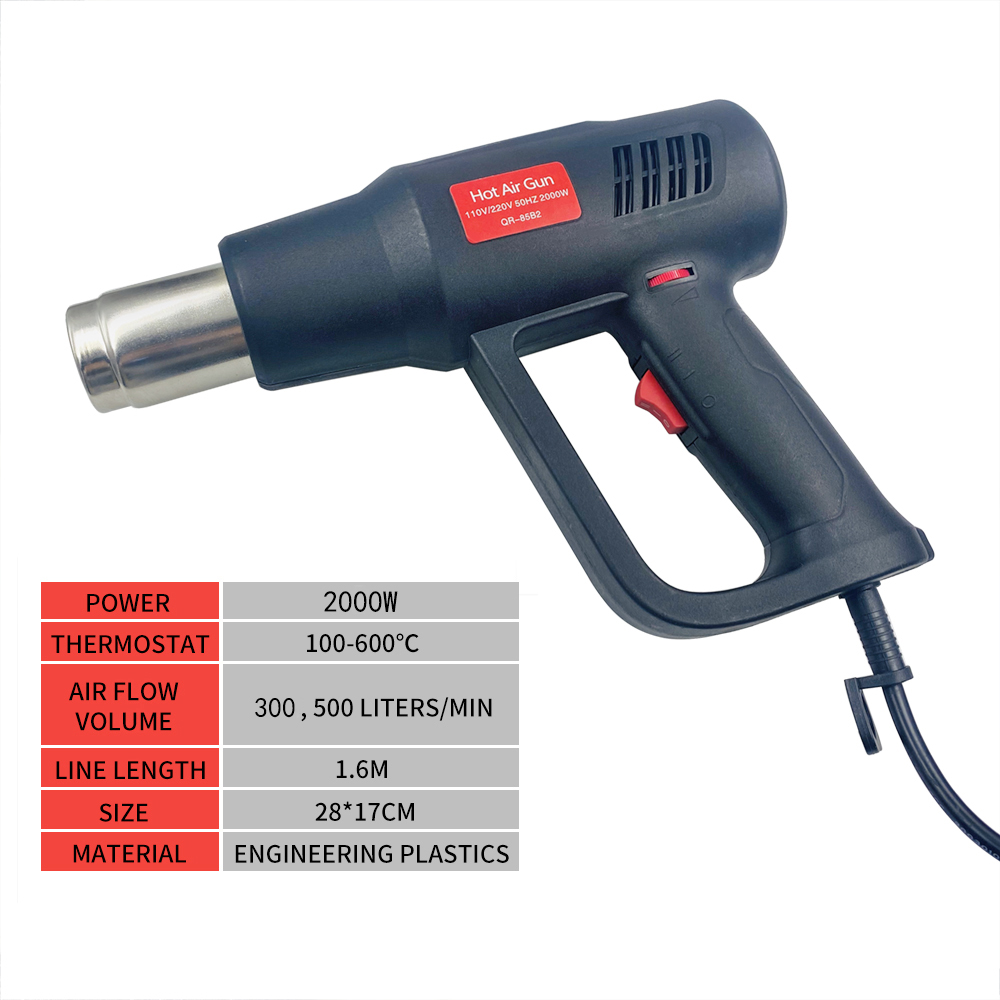 2000W Electric Hot Air Gun 220 – Heat Gun Variable recenzja i cena